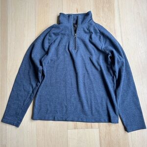 Banana Republic Moisture Wicking Quarter Zip Pull Over